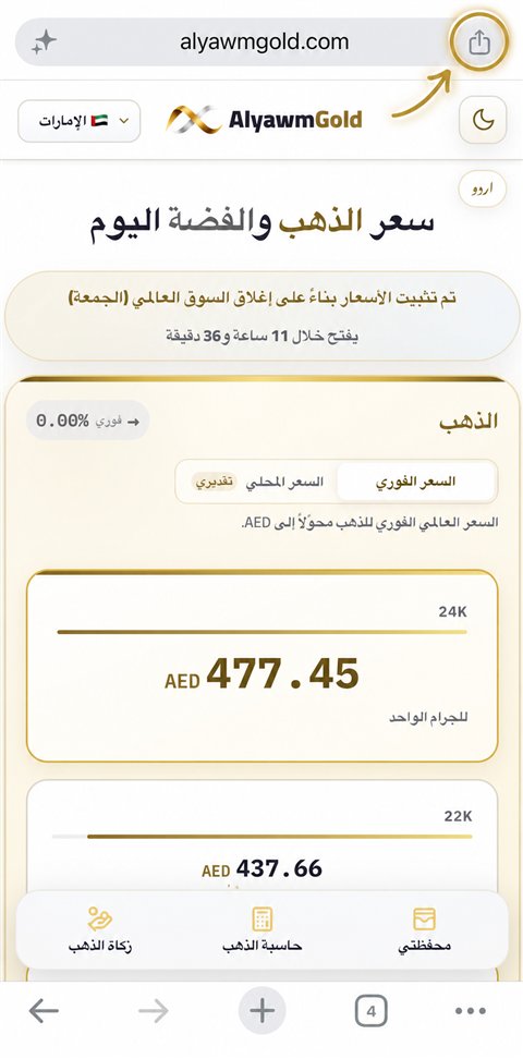 Chrome Share آئیکن