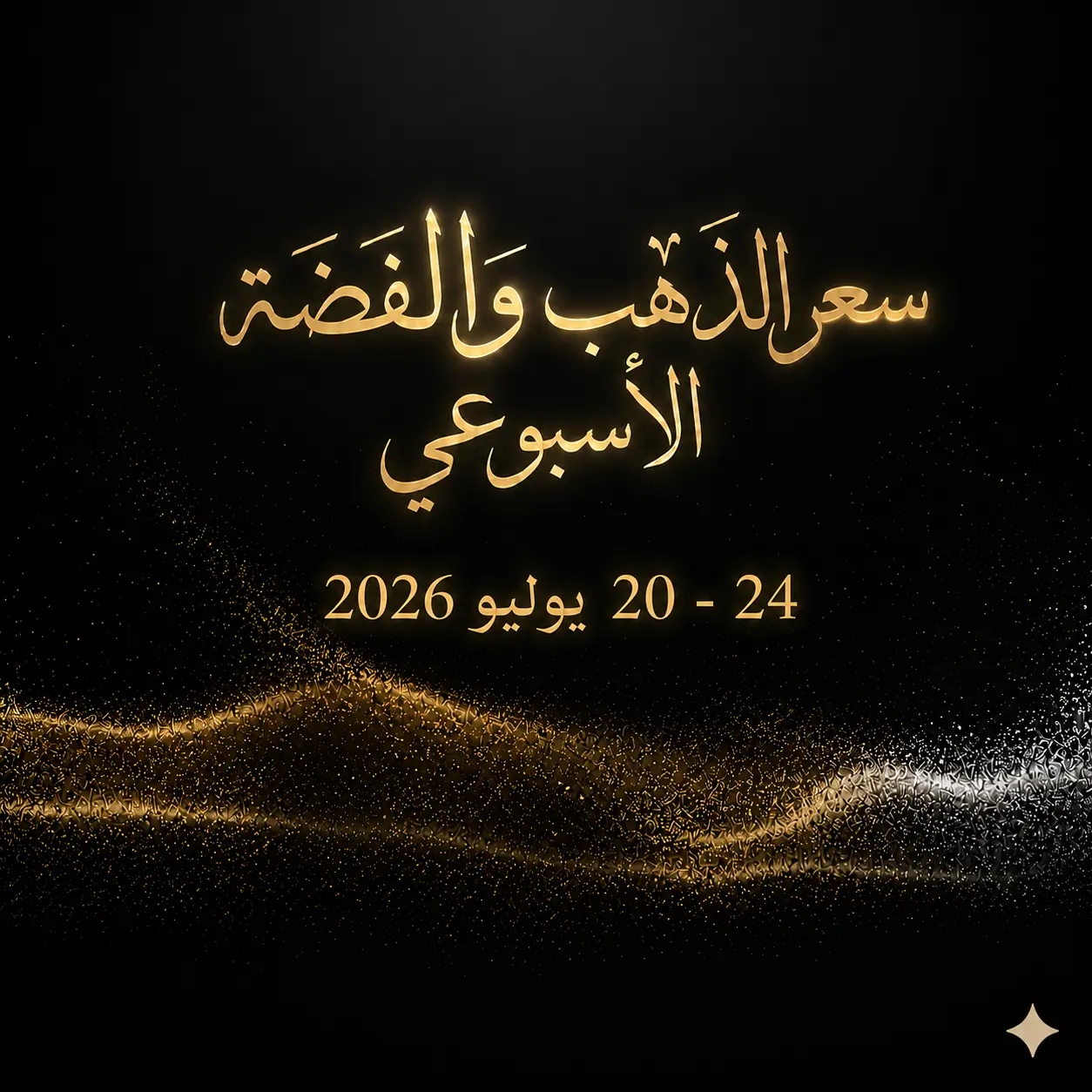 ملخص أسبوع الذهب والفضة: ٢٠ – ٢٤ يوليو ٢٠٢٦